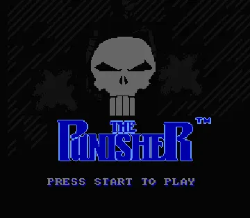 Punisher, The (USA) screen shot title